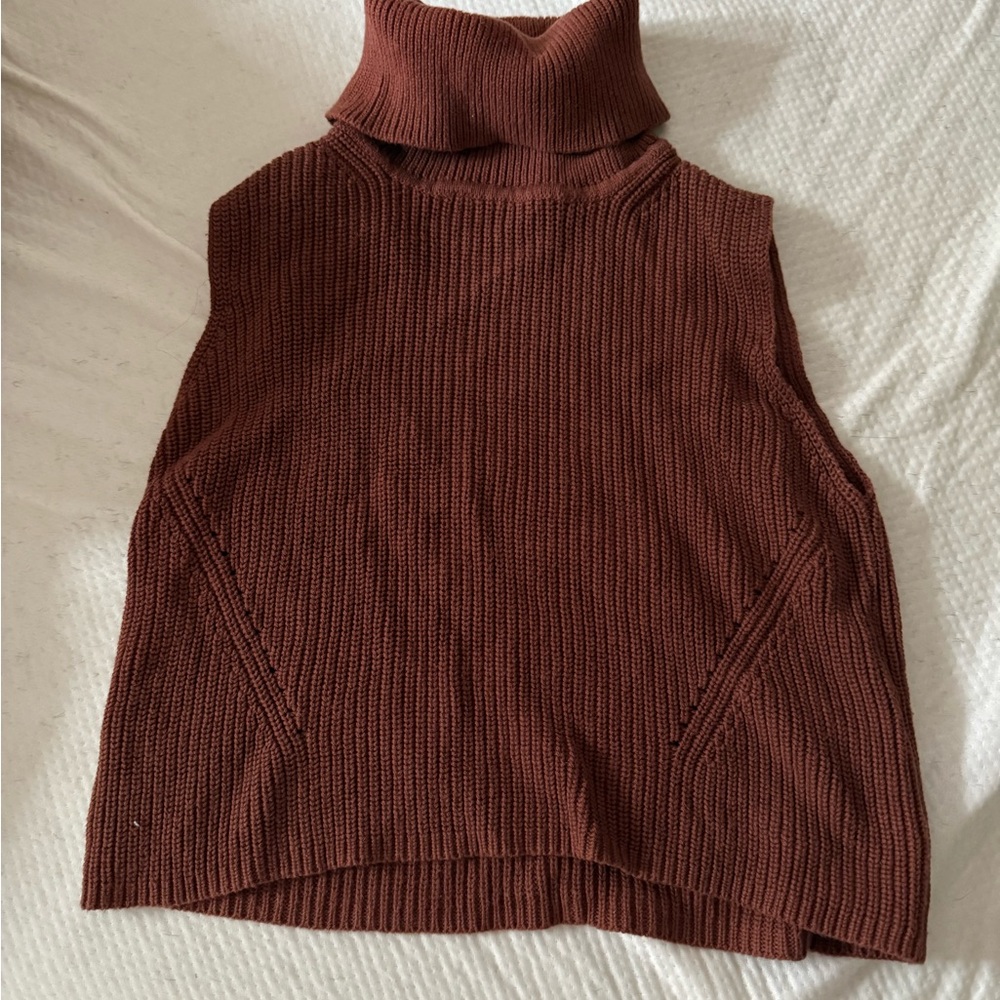 French Connection Mozart Sleeveless Turtleneck